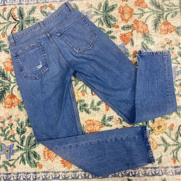 REFORMATION - Julia High Rise Straight Leg Jean in Bryce Wash Size 24 - Picture 6 of 6